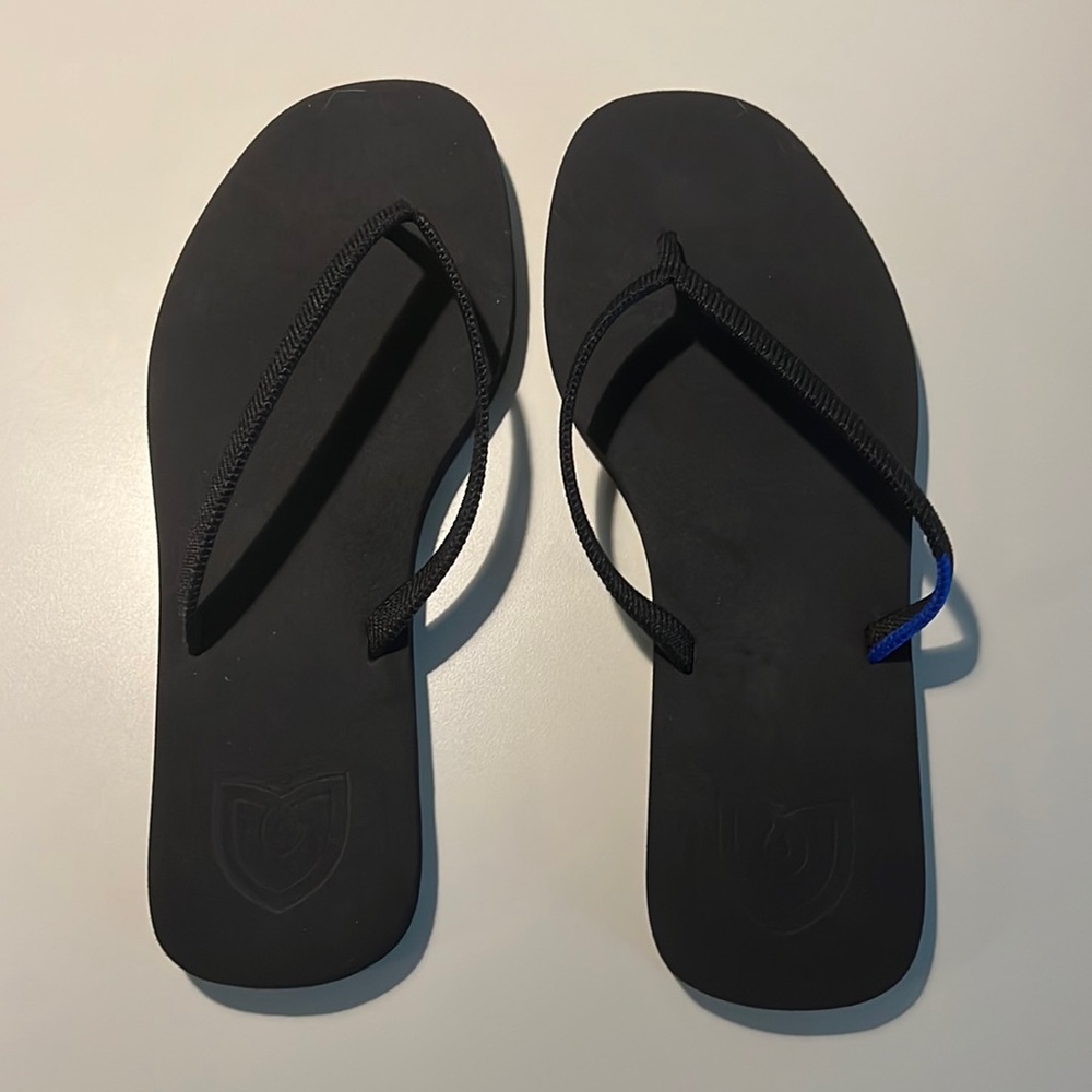 Rothy’s The Flip Flop Black Size 6